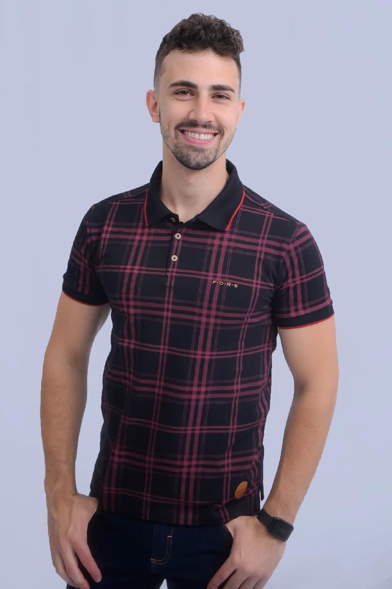 Foto do produto  Camisa Polo Fors 209006 Preto